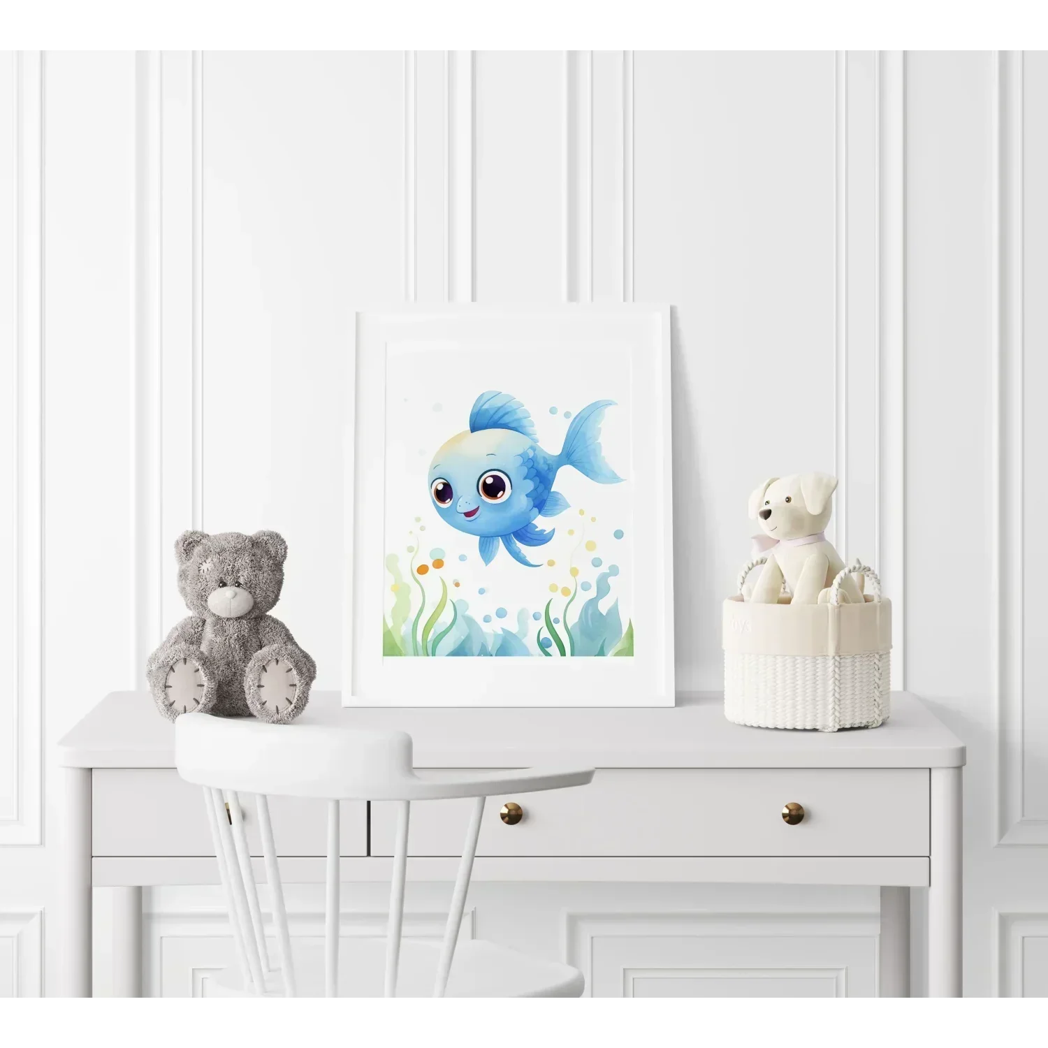 Bluey the Tang Nursery Wall Art - Print