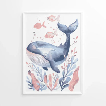 Nautical Nibbles Nursery Wall Art - Print