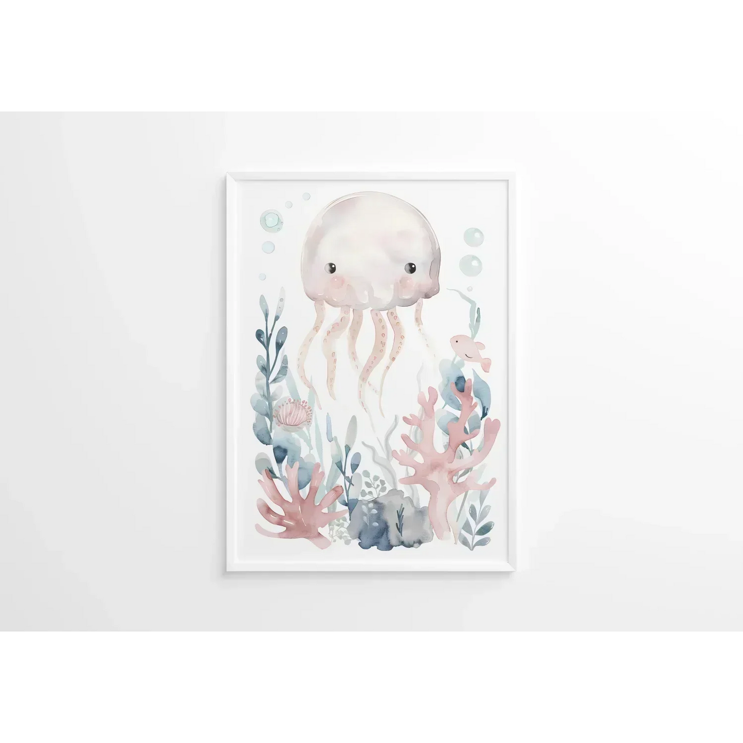 Octopus Nursery Wall Art Print - Print